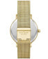 ფოტო #3 პროდუქტის Women's Monterey Three-Hand Gold-Tone Stainless Steel Mesh Watch 38mm, KSW9056