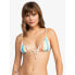 Roxy Playa Paradise Tiki Bikini Top White Viva La Vida, L - фото #5