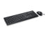 Fujitsu LX410 - Full-size (100%) - RF Wireless - Mechanical - QWERTZ - Black - Mouse included