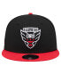 Фото #4 товара Men's Black D.C. United 2024 Jersey Hook 9FIFTY Snapback Hat
