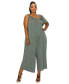 Plus Size Willow Wide-Legged Pocket Jumpsuit