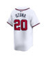 Men's Marcell Ozuna White Atlanta Braves Home Limited Player Jersey