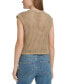 Фото #2 товара Женский свитер без рукавов Calvin Klein Jeans из хлопка с открытой вязкой
