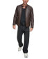 ფოტო #5 პროდუქტის Men's Viceroy Sleek Leather Racer Jacket