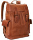 ფოტო #2 პროდუქტის Men's Pebbled Leather Backpack