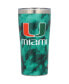 Miami Hurricanes 20 Oz Tie-Dye Stainless Steel Tumbler