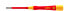 Wiha PicoFinish - 16.7 cm - 18 mm - 20 g - Red/Yellow