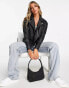 Фото #8 товара Y.A.S sophie soft leather biker jacket