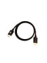 Фото #4 товара V7 Black Video Cable Pro HDMI Male to HDMI Male 1m 3.3ft - 1 m - HDMI Type A (Standard) - 2 x HDMI Type A (Standard) - 48 Gbit/s - Black