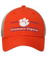 ფოტო #3 პროდუქტის Men's Orange Clemson Tigers Logo Bar Trucker Adjustable Hat