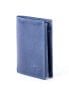 Фото #5 товара Мужское портмоне кожаное синее вертикальное без застежки Portfel-CE-PR-N890-VTU.78-granatowy Factory Price