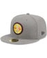 Фото #5 товара Men's Gray Pittsburgh Steelers Color Pack 59FIFTY Fitted Hat