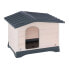 ფოტო #2 პროდუქტის FERPLAST Lodge 90 88x72x66 cm Outdoor Resin/Wood Dog Kennel