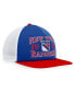 Фото #3 товара Branded Men's Blue/Red New York Rangers Heritage Vintage-Like Foam Front Trucker Snapback Hat