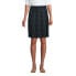 Women's School Uniform Plaid Box Pleat Skirt Top of the Knee