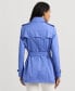 Women's Double-Breasted Short Trench Coat