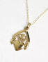 Фото #2 товара Seol + Gold 18ct gold vermeil claddagh pendant necklace