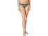 Фото #1 товара Roxy 256835 Women's Print Beach Classics Regular Bikini Bottom Swimwear Size L