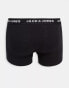 Фото #4 товара Jack & Jones 5 pack trunks in black