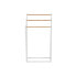 Фото #3 товара Напольная вешалка для полотенец Home ESPRIT Белый Натуральный Металл Бамбук 45 x 22 x 85 cm