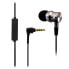 Фото #5 товара V7 3.5 mm Noise Isolating Stereo Earbuds with In-line Mic - iPad - iPhone - Mp3 - iPod - iPad - Tablets - Smartphone - Laptop Computer - Chromebook - PC - Aluminum - Headset - In-ear - Calls & Music - Silver - Binaural - Play/Pause