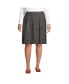 Plus Size School Uniform Box Pleat Skirt Top of Knee