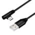 Фото #2 товара LogiLink CU0141 - 0.3 m - USB A - Micro-USB B - USB 2.0 - 480 Mbit/s - Black