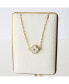 ფოტო #1 პროდუქტის Non-Tarnishing Mother of Pearl Clover Necklace