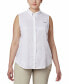 ფოტო #1 პროდუქტის Plus Size PFG Tamiami Button-Front Sleeveless Top