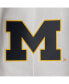 Фото #5 товара Men's White Michigan Wolverines Replica Team Basketball Shorts