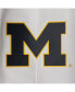 ფოტო #5 პროდუქტის Men's White Michigan Wolverines Replica Team Basketball Shorts