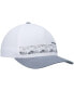 Фото #4 товара Men's White and Gray Drone Footage Snapback Hat