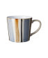 Фото #1 товара Brown Stripe Painted Large Mug