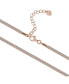 Фото #2 товара Club Rochelier 5A Cubic Zirconia Vintage Necklace Rose Gold