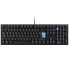 Фото #2 товара Ducky One 2 Backlit PBT Gaming Tastatur, MX-Blue, weiße LED - schwarz