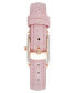 Часы Anne Klein Pink Quartz Leather Watch