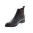 Фото #4 товара Wolverine BLVD Chelsea W990112 Mens Brown Leather Slip On Chelsea Boots 6.5