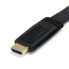 Фото #5 товара StarTech.com 5m Flat High Speed HDMI® Cable with Ethernet - Ultra HD 4k x 2k HDMI Cable - HDMI to HDMI M/M - 5 m - HDMI Type A (Standard) - HDMI Type A (Standard) - 4096 x 2160 pixels - 3D - Black