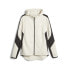 Фото #1 товара Puma Evostripe Warm FullZip Hoodie Mens Off White Casual Outerwear 67593487