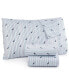 Фото #1 товара Audley Cotton Percale 4-Piece Sheet Set, Full