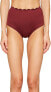 Фото #1 товара Kate Spade New York Women's 236261 High Waist Bikini Bottoms Swimwear Size XS