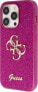 Guess Guess GUHCP15LHG4SGU iPhone 15 Pro 6.1" fioletowy/purple hardcase Glitter Script Big 4G