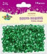 Фото #1 товара Товары для праздников Titanum Cекини круглые зеленые металлические 7 мм 14 г (Cm6gr)