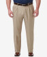 Фото #1 товара Men's Big & Tall Premium Comfort Stretch Classic-Fit Solid Pleated Dress Pants