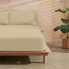 Fitted bottom sheet Decolores Liso Taupe 140 x 200 cm Smooth