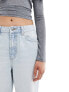 Фото #13 товара ASOS DESIGN relaxed mom jean in light blue with rip