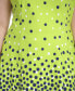 ფოტო #3 პროდუქტის Plus Size Dot-Print Fit & Flare Dress