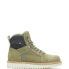 Фото #2 товара Wolverine Lucky Brand Worker W080079 Mens Green Leather Lace Up Work Boots