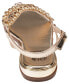 ფოტო #3 პროდუქტის Women's Lidia Embellished Snake Ornament Flat Sandals