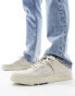 Фото #1 товара PS Paul Smith Cosmo perforated red spoiler leather trainers in off white